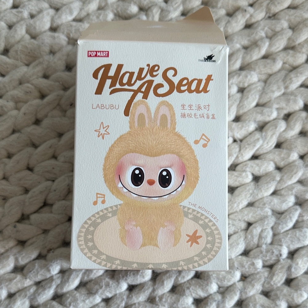 Pop Mart Labubu 'Have A Seat' Collectible Figure - DaDa
